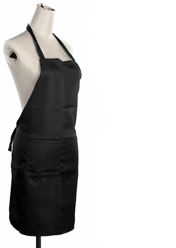 Nawani Waterproof Free Size Aprons Set of 1 Pics Black Color - 22 X 30 Inches - Cookware | Buy online on ZillyBuy