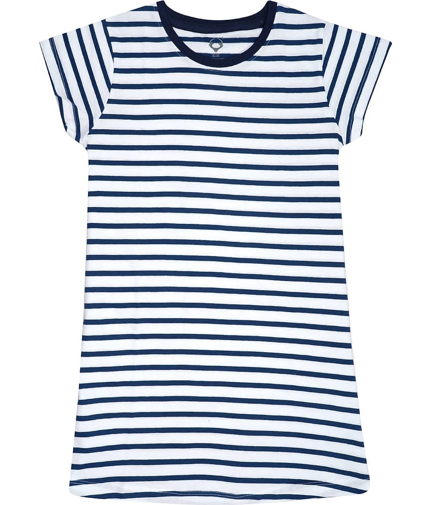 E1K Pack of 1 Girls Cotton T-Shirt ( Light Blue )