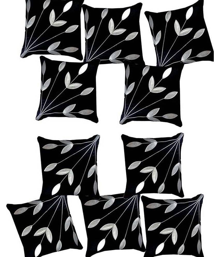 Belive-Me Set of 10 Poly Dupion Cushion Covers 40X40 cm (16X16)