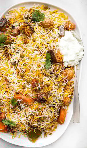 Veg Biryani [4 Person]