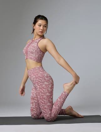 Camo Control Leggings Set-ROSEWOOD / S / S