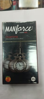 Man force Overtime Orange flavoured Condoms0 