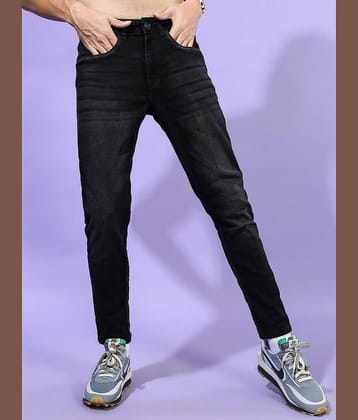 Highlander Slim Fit Solid Men's Jeans - Black ( Pack of 1 )