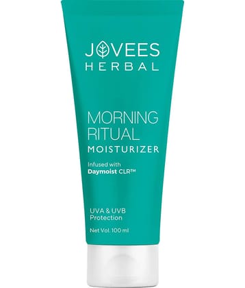 Jovees Herbal Morning Ritual Moisturizer Infused For Hydrates For All Skin Types 100ml (Pack of 1)
