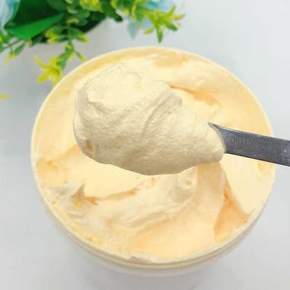 Glow & White Ultra Rich Whipped Body Cream | Deep Nourishment & Even Skin Tone | Organic, Paraben-Free | For All Skin Types | Day & Night Use | 100g