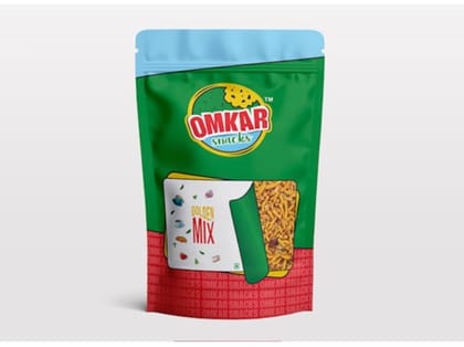 Omkar Snacks | Puneri Misal  200 gms I Pack of 1 I Healthy Traditional snacks with 50% less oil | No Added Preservative | Spicy - Crunchy - Chatpata - Savoury - Namkeen | Chivda - Usal Pav - Misal - Farsan I