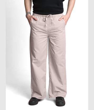 Bene Kleed Men Cotton Loose Fit Mid-Rise Pleated Chinos Trousers