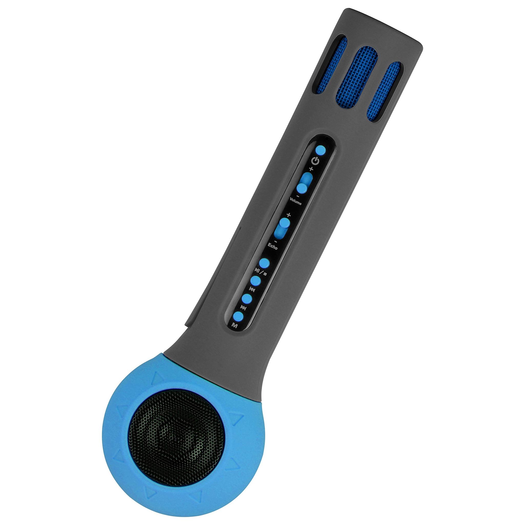 ZEBRONICS Zeb-Fun 3 W Karaoke Mic Comes with Bluetooth Supporting Speaker, mSD Card, AUX and Media Control(Blue) ZEBRONICS Zeb-Fun 3 W Karaoke Mic Comes with Bluetooth Supporting Speaker, mSD Card, AUX and Media Control(Blue) - Blue