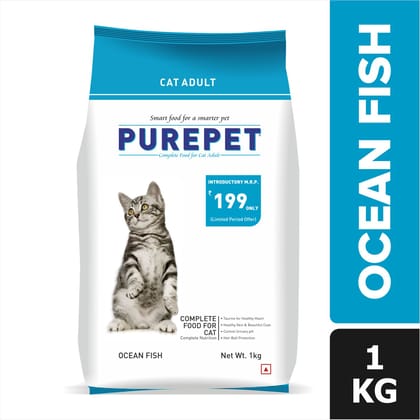 Purepet  Adult Cat Ocean Fish 1kg