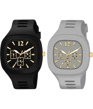 Renaissance Traders - Multicolor PU Analog Men's Watch