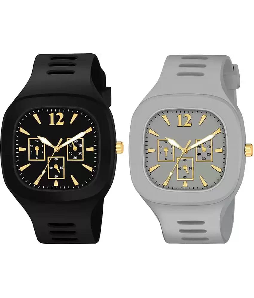 Renaissance Traders - Multicolor PU Analog Men's Watch