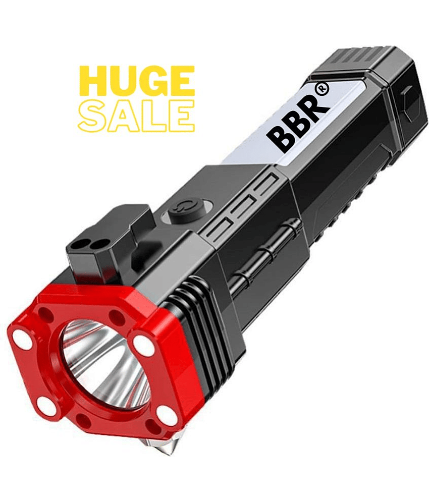 BBR® - 20W Rechargeable Flashlight Torch ( Pack of 1 )