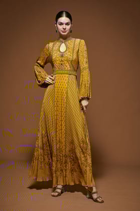 Mustard Kaftan-XS