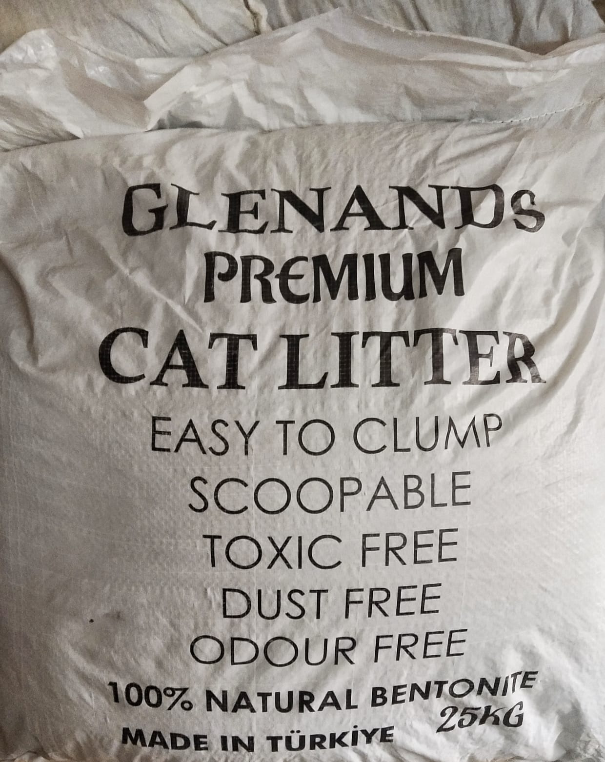 Glenand Exclusive Cat Litter Bag 25kg
