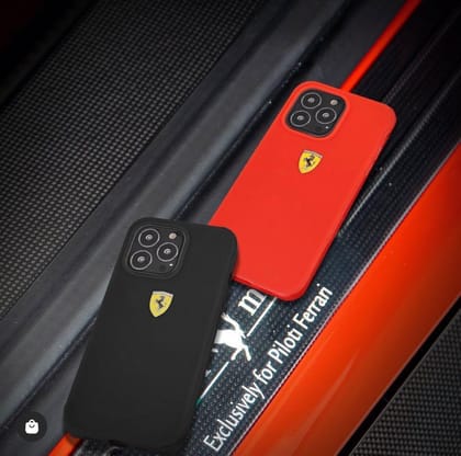 Premium Ferrari Phone Case By iSerieshub Compatible for iPhone-iPhone XR / Midnight