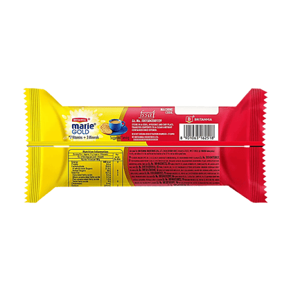 Britannia Marie Gold Biscuits - Light & Crisp, Tea Time Snack, No Trans-Fat, 73 g Pouch