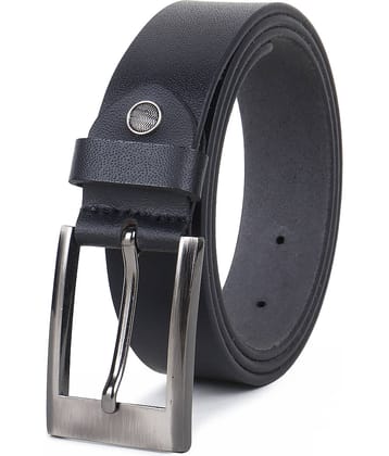 Loopa - Black Leather Men's Formal Belt ( Pack of 1 )