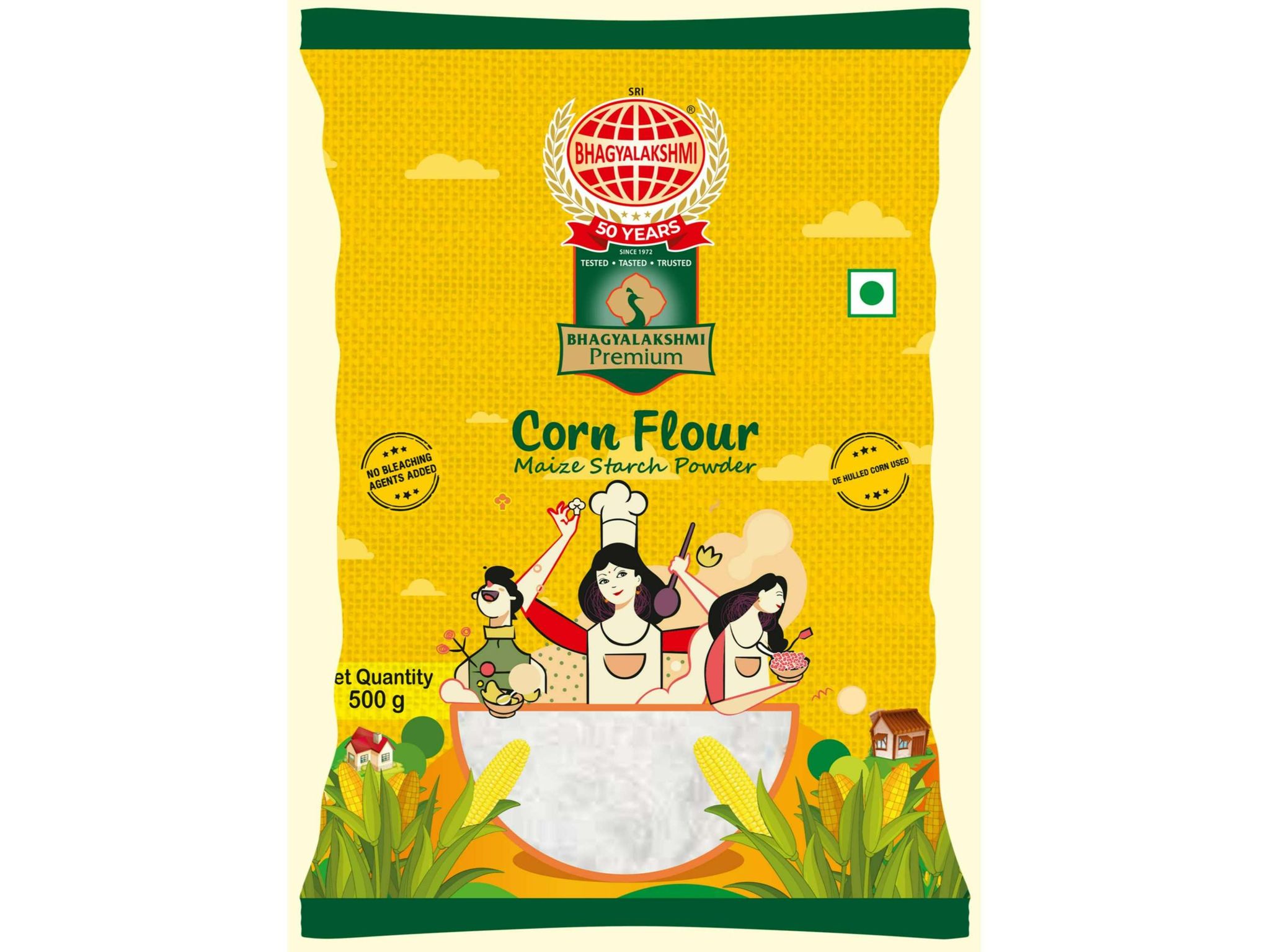 Maize Starch Corn Flour - 500 Gram
