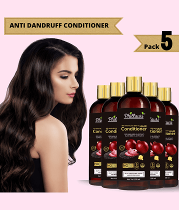 Phillauri Onion Conditioner for Shiny, Smooth & Healthy Hair Deep Conditioner 500 mL Pack of 5