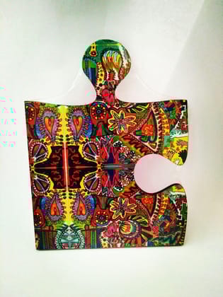 SPRING FIESTA PUZZLE COASTER