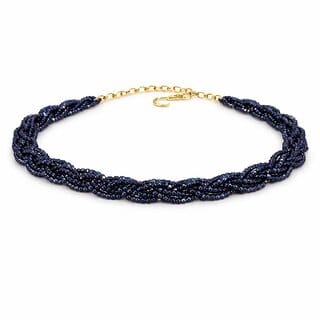 Hydro crystal Beads Chain Navy Blue 1 Qty