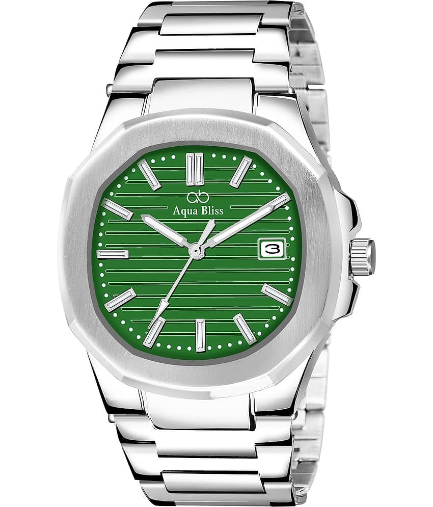 AQUA BLISS - Silver Stainless Steel Analog Men's Watch