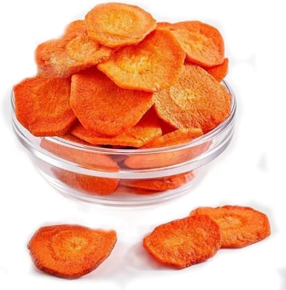 Dehydrated Carrot Slices (1kg) | Crisp & Convenient Snack | Healthy Vegetable Chips