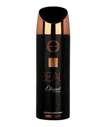 Armaf Beau Elegant Perfume Body Spray For Women, 200 ml