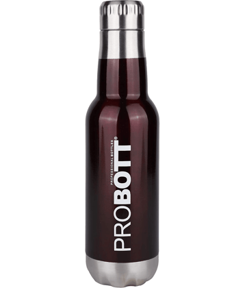 Probott Magnum 500ml Maroon Steel Flask ( 500 ml )
