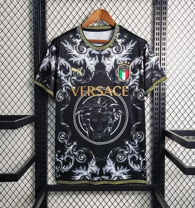 Italy x Versace Black Limited Edition Jersey-S