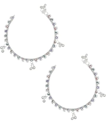 AKLINA Multicolor Anklets ( Pack of 2 )