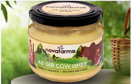 NOVAFARMS A2 GIR COW GHEE - 250 ML