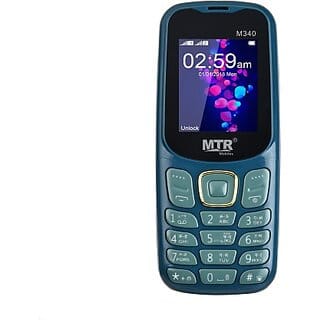 MTR M340 (Dual Sim, 1.77 Inch Display, 1100 mAh Battery, Dark Green)