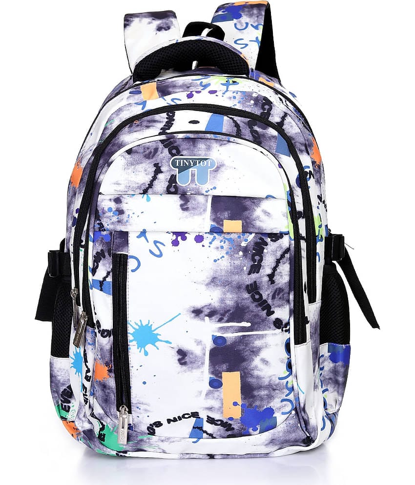 Tinytot Multicolor Polyester Backpack For Kids