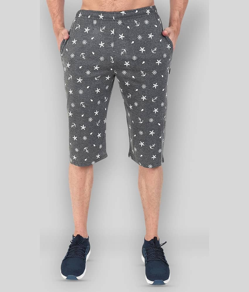 Zeffit - Multi Cotton Blend Men's Three-Fourths ( Pack of 1 )