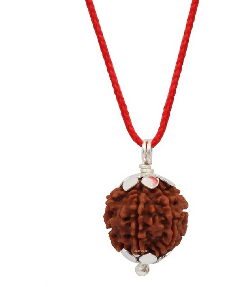 Astrodidi 4 Mukhi Rudraksha Pendant With Lab Certificate