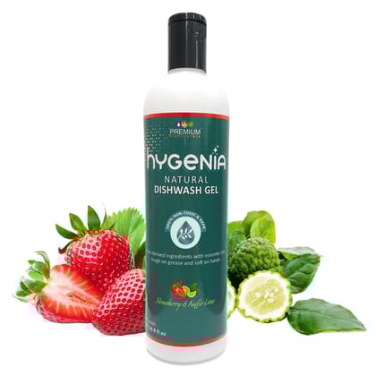 Natural Dishwash Gel - Strawberry & Kaffir Lime