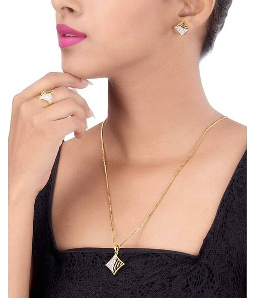 MGSV Golden Pendant set ( Pack of 1 )