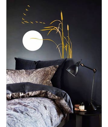 Decor Villa Moon Tree Vinyl Wall Stickers