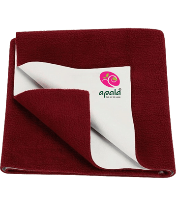 Apala Purple Laminated Bed Protector Sheet ( Pack of 1 )