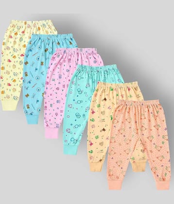 DAYAKU Pack of 6 Baby Boys Cotton Blend Pyjama ( Multi Color )