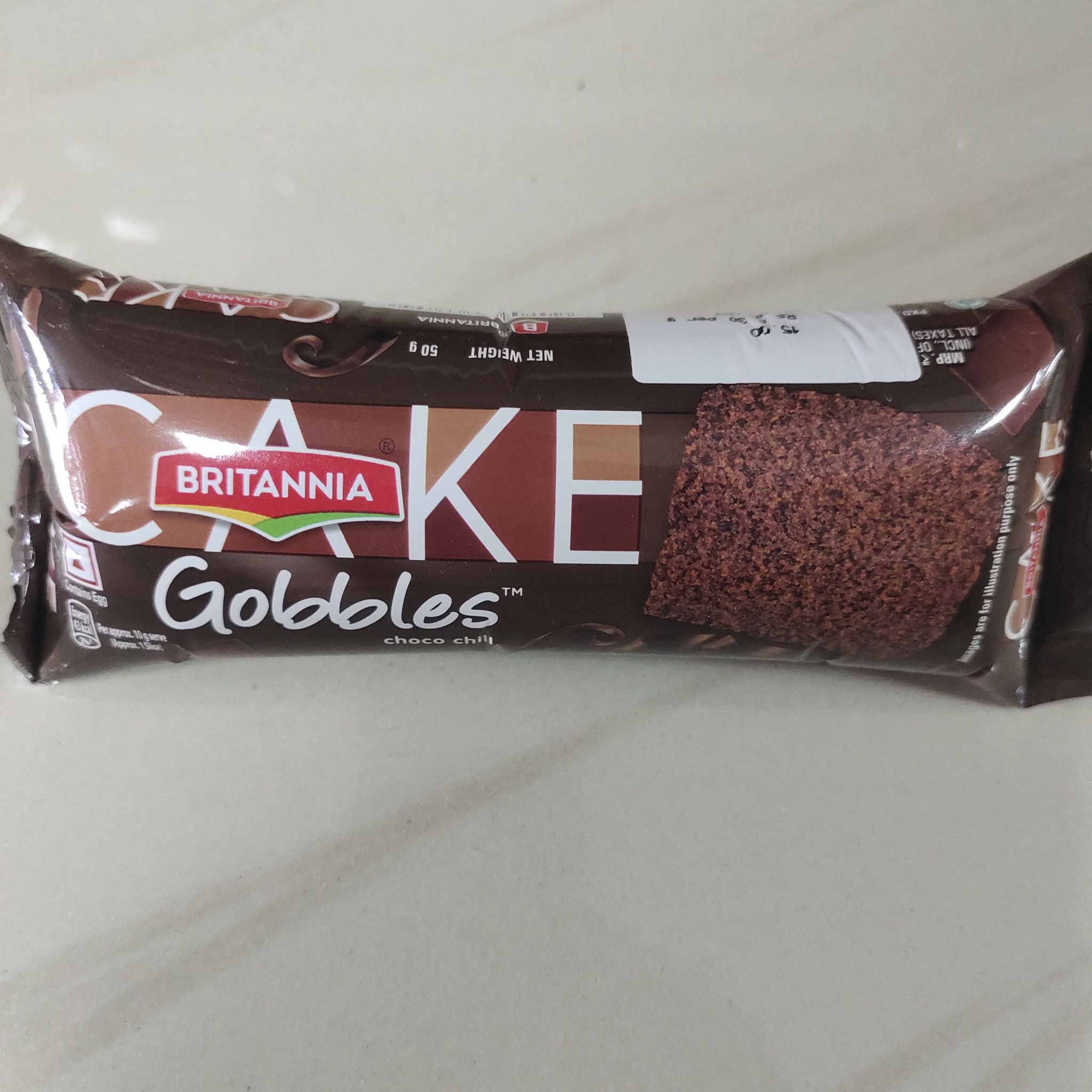 Britannia gobbles choco chill cake