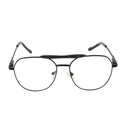 TERRY & CO | Zero Power Blue Cut Eyeglasses | Metal Frame | Medium Size | Anti-Reflective, UV Protection, Lightweight | Spring Hinges | Unisex