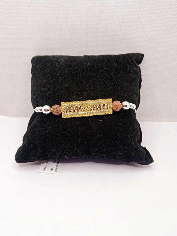 Rakhi 92.5percent Pure Sterling silver Rakhi 08