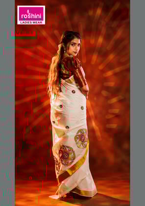 KS-1062 KASAVU SAREE 6.25 MTR