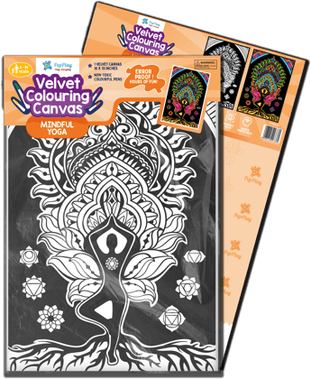 Pepplay Velvet canvas - Mindful yoga