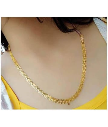 Jewar Mandi Gold Plated Chain ( Set of 1 )