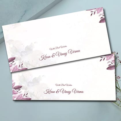 Personalised Money Envelopes - Lilac Mist- Set of 20
