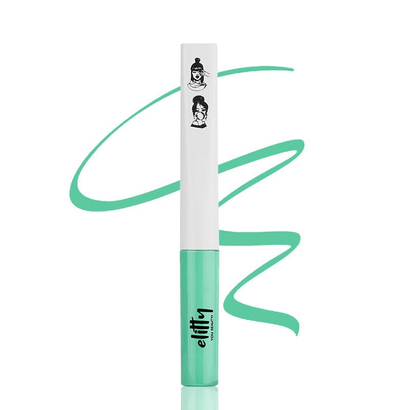 Matte Pop Aqua Green Eyeliner
