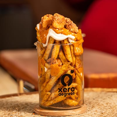 Paneer Popcorn Makhani Fries